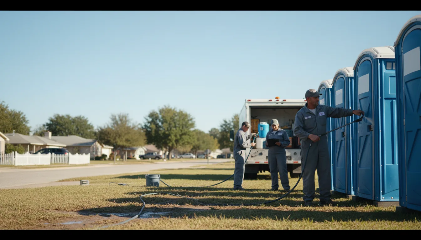 Long-Term Portable Toilet Rental in Arispe, IA near me